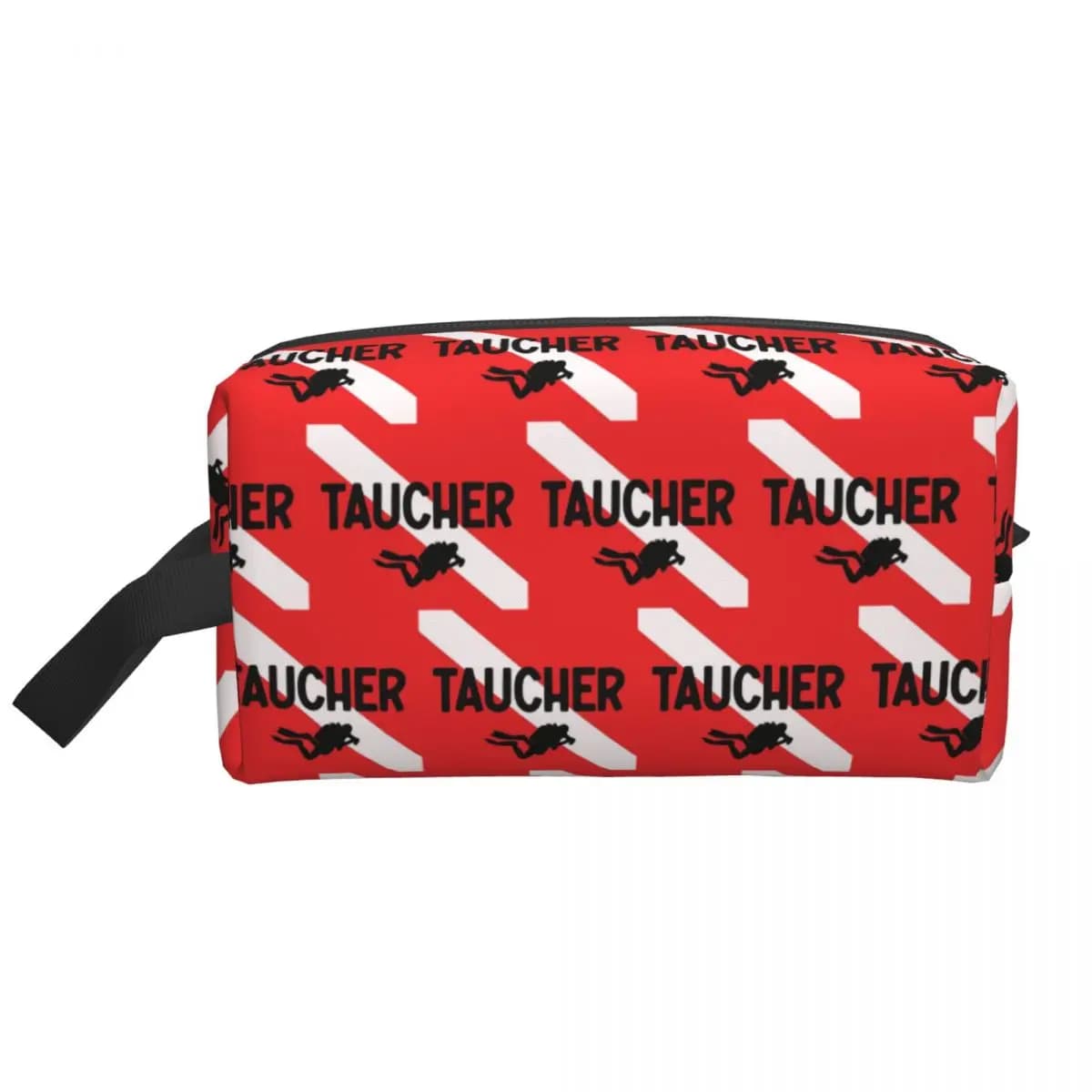 Scuba Diving Dive Diver Sea Snorkeling Sports Pencil Case for Students Pen Box Pencil Bag Stationery Supplies Women Cosmetic Bag