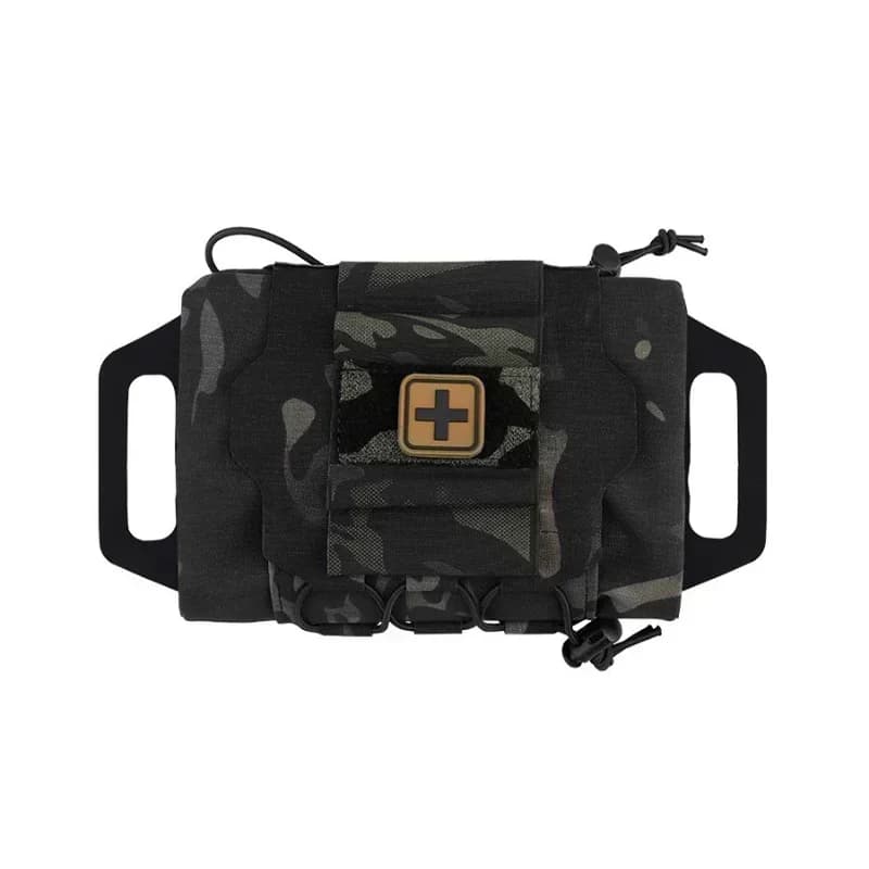 Nuovo kit di borse da caccia per escursioni per esercizi Custodia IFAK Sistema a due pezzi Custodia di pronto soccorso medico Med Roll Carrier Hypalon Medical all'aperto