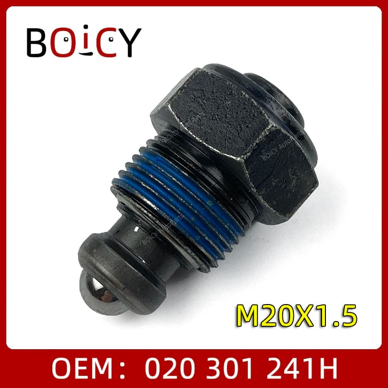 020301241H 020301241C BOICY sfera di posizionamento del cambio a vite di bloccaggio della trasmissione manuale a 5 velocità per Polo da Golf Jetta Bora Caddy 020301241H 020301241C