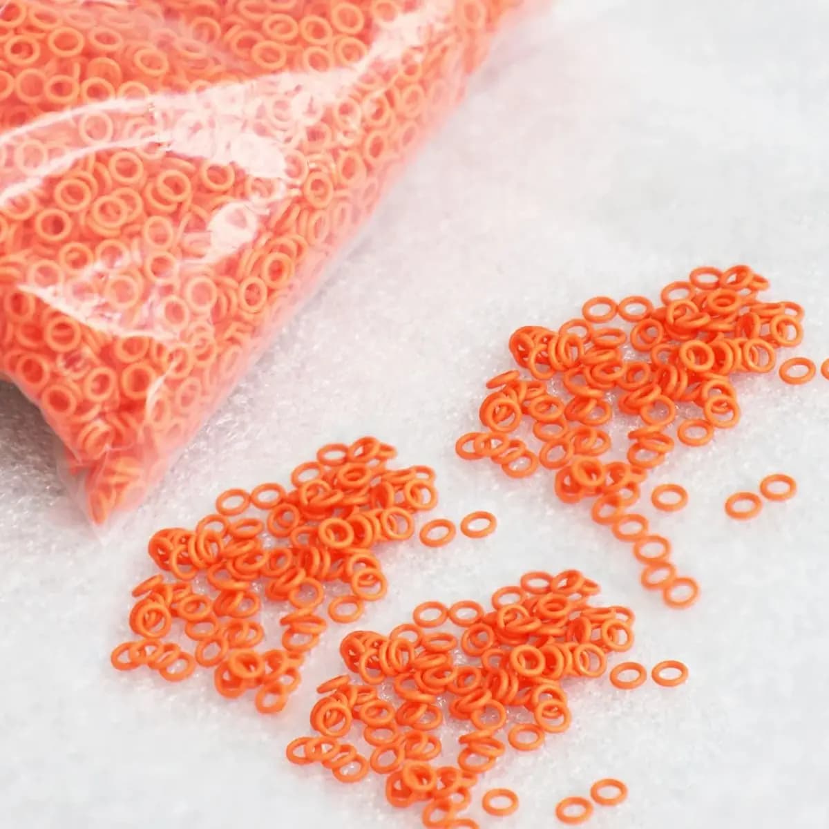 O-ring in gomma per punte di frecce da tiro con l'arco, guarnizioni anti-scivolo e anti-urto per bloccaggi di punte da caccia e accessori