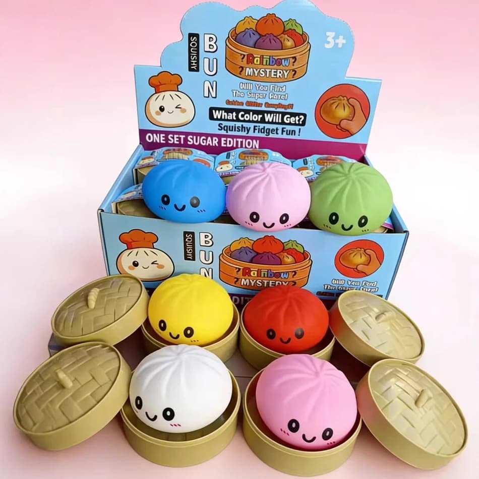 Blind box Raviol-shaped antistress Toy, sensory tool to relieve anxiety and stress, for concentration, ADHD and office desk calming gadget