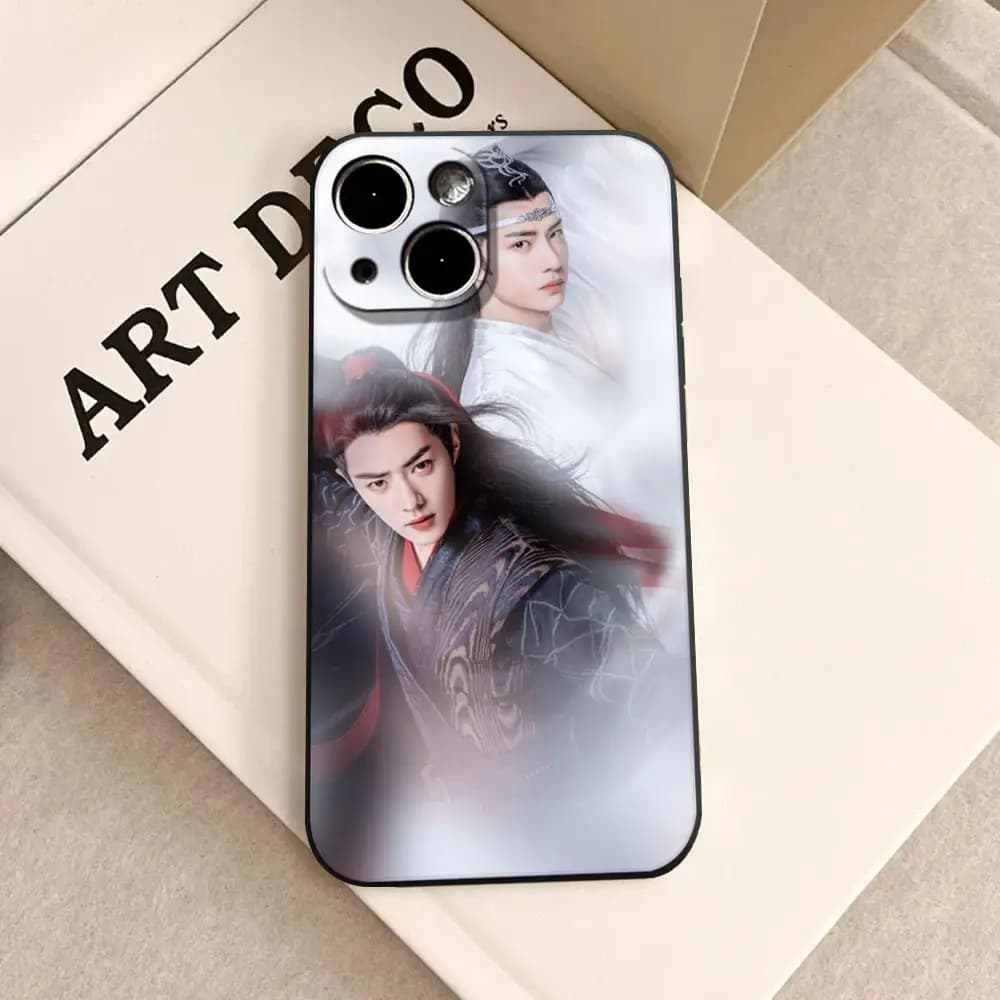 Cover per iPhone The Untamed XiaoZhan Wang Yibo antiurto HD trasparente per modelli 17 Air, 16, 15, 14 Plus, 13, 12, 11 Pro Max, 16e