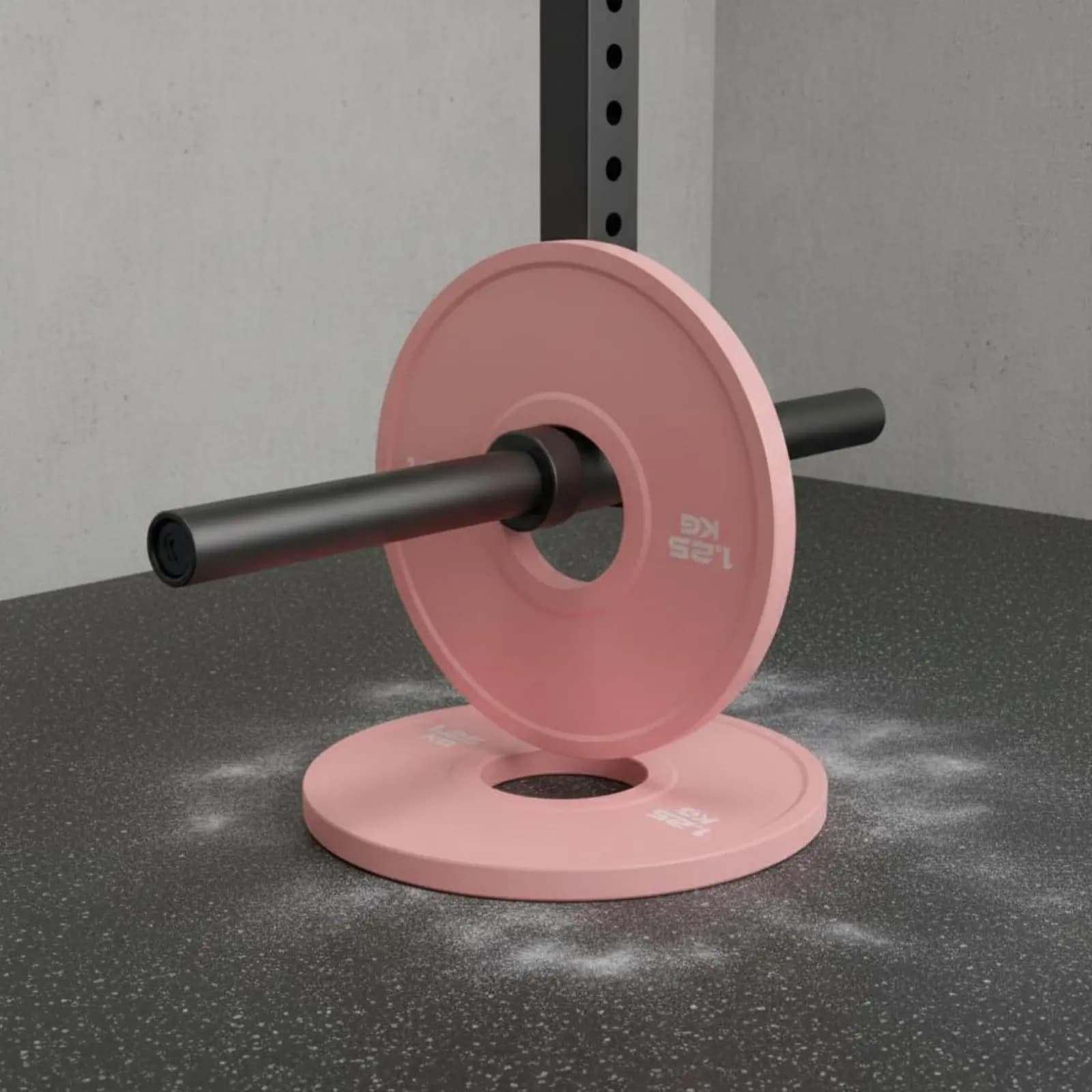 2 Pezzi Disco per Bilanciere da 1,25 kg, Disco Colorato in Acciaio Sottile, Costruzione Monopezzo, Dischi Pesi