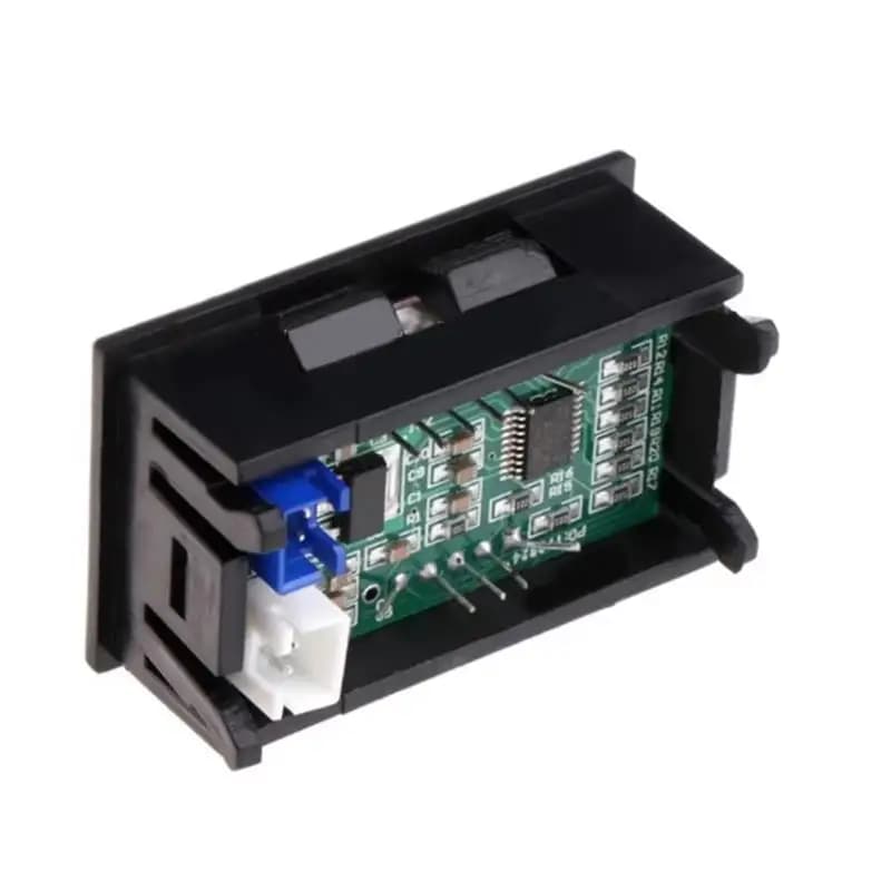 Termometro Digitale LED DC 5V-12V -50 ~ 110 Gradi, Sensore di Temperatura per Auto, Interni, Esterni, Incubatrice, Misuratore a Pannello D4