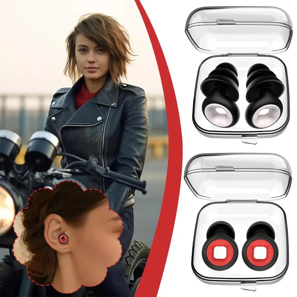 Motorcycle Immersive Dual Pickup Sleep Earplugs With Sound Insulation And Noise Reduction Industrial Protective Earplugs