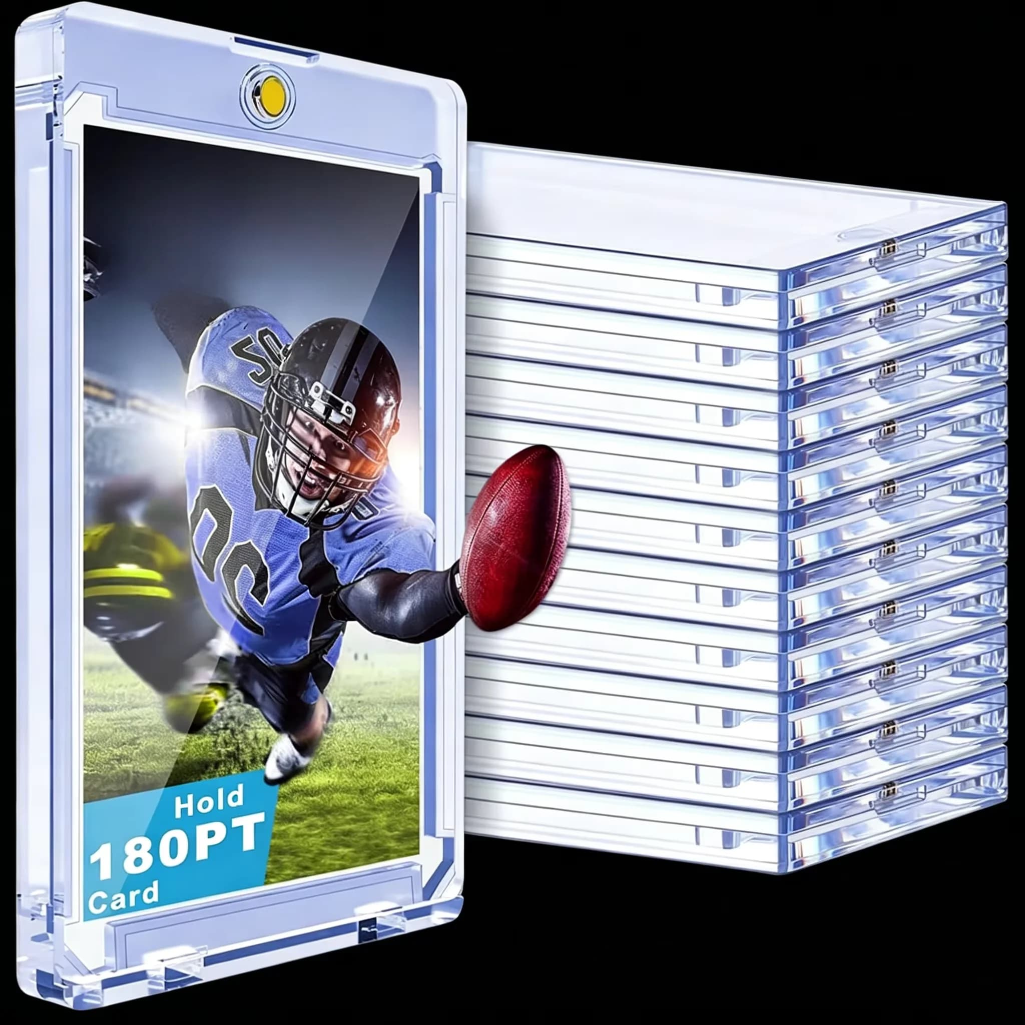 5/10/20 Pcs 180PT Custodia magnetica per carte collezionabili per Kpop Idol Carte fotografiche Protezione Vetrina per carte sportive da baseball