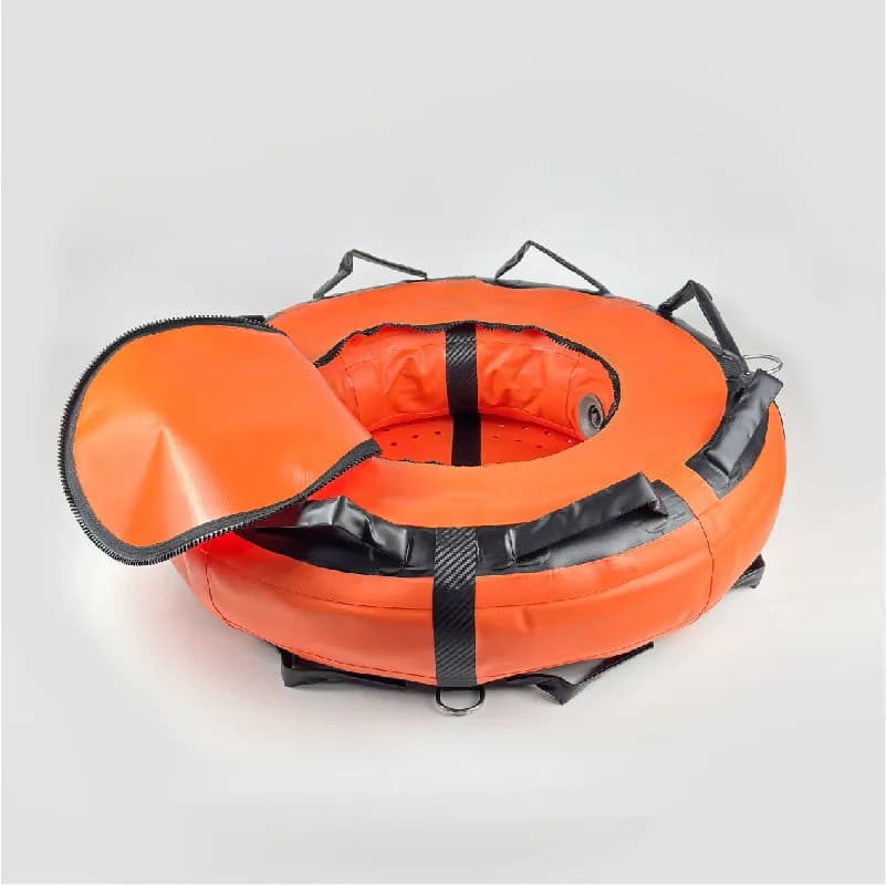 PVC Inflatable Floating with Sea Warning Signal for Orange Snorkeling for Apnea