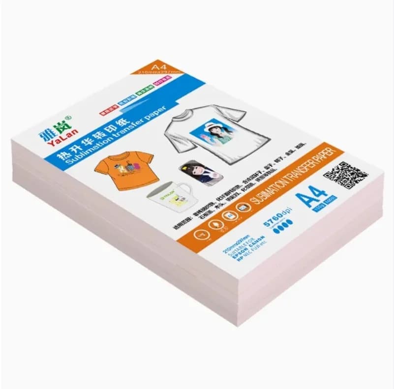 Carta per trasferimento termico a sublimazione 100 pezzi per stampa tazze formato A4