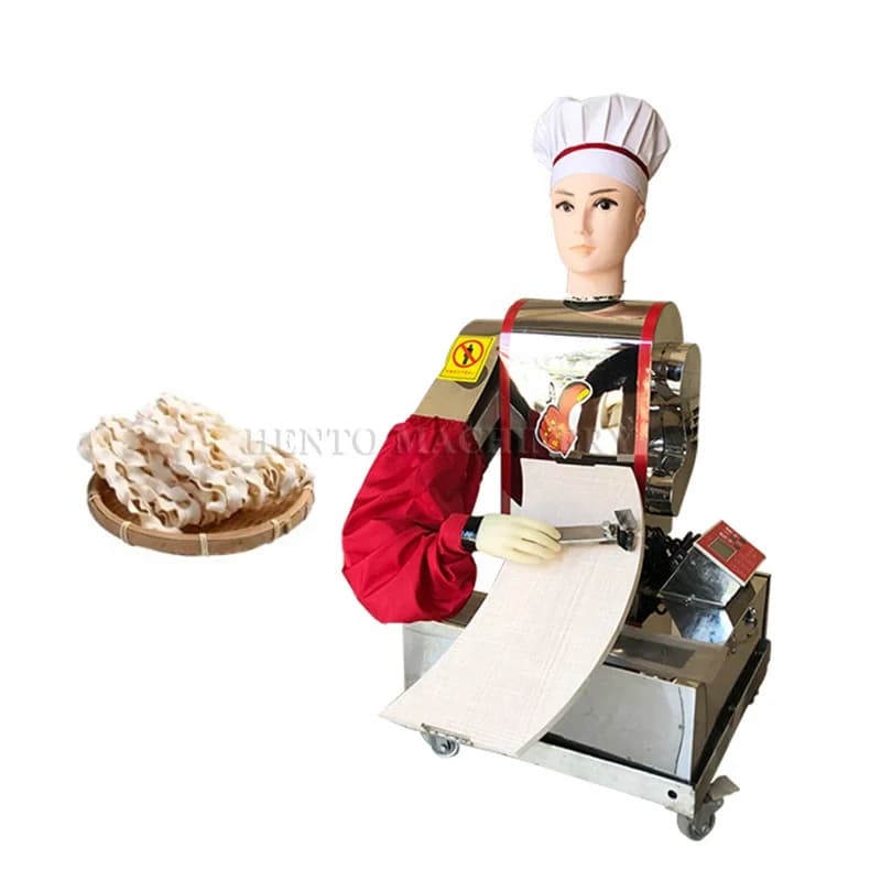 Macchina per tagliatelle pialle a coltello in acciaio inossidabile / Tagliatrice a coltello per tagliatelle / Affettatrice elettrica per tagliatelle e pasta