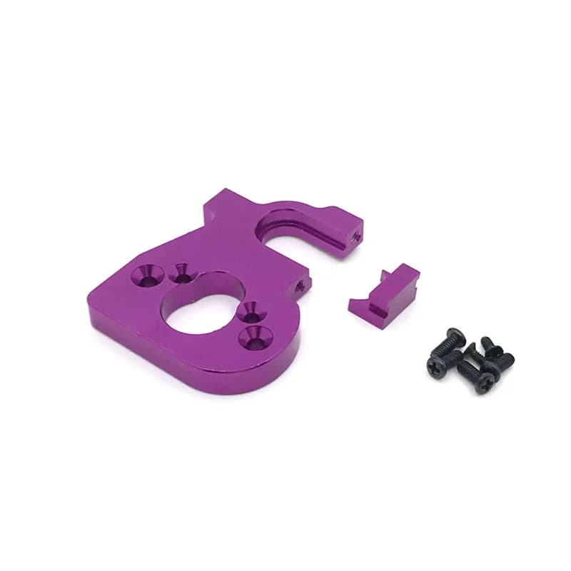 Supporto motore retrofit per aggiornamento in metallo per Wltoys 144010 144001 144002 124016 124017 124018 124019 Parti di automobili RC
