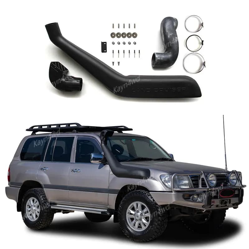 Off Road 4x4 accessories Air Ram Suction cup kit for 1998-2007 TOYOTA LAND CRUISER LC100 FJ100/LEXUS LX470 hose