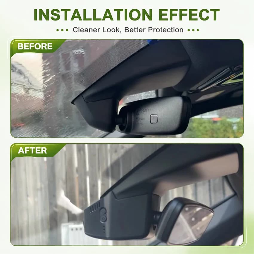 For Cupra Formentor 2021-2024 Front and Rear Plug & Play Dash Cam for Car Camera Recorder Dashcam WIFI Car Dvr Recording Devices