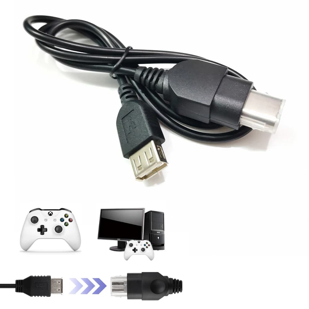 Cavo USB da 0,7 m per XBOX Gamepad e cavo di prolunga controller 5 pin per cavo di collegamento Xbox Accessori da gioco Cavo convertitore