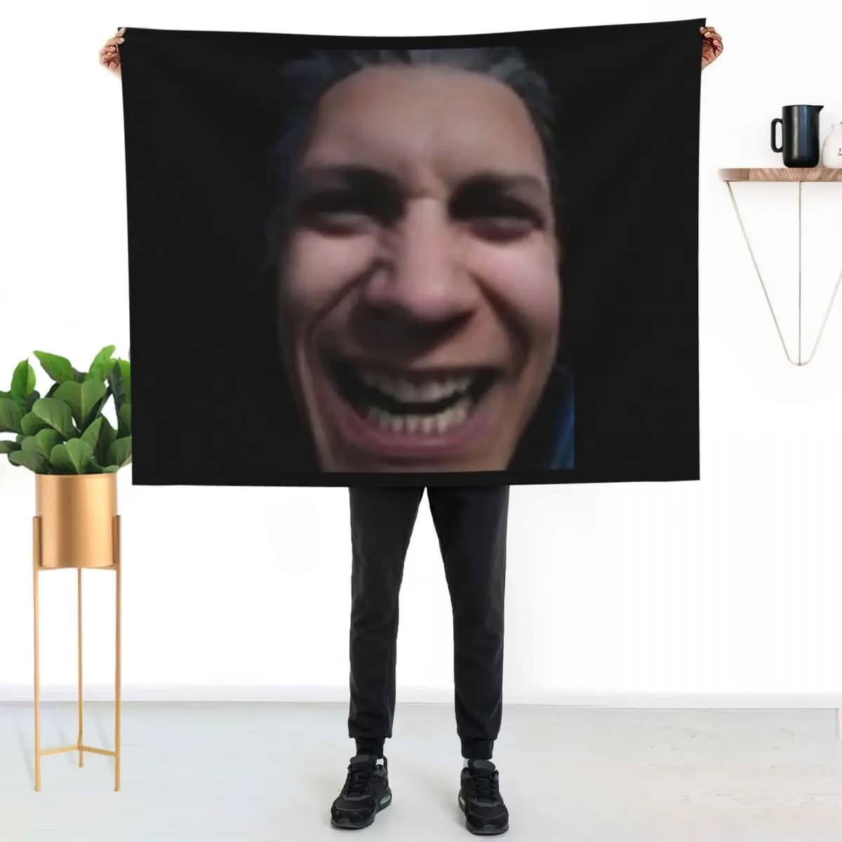 Cuscino decorativo Cursed Vergil, coperta morbida e confortevole per tutto l'anno, ideale per la casa
