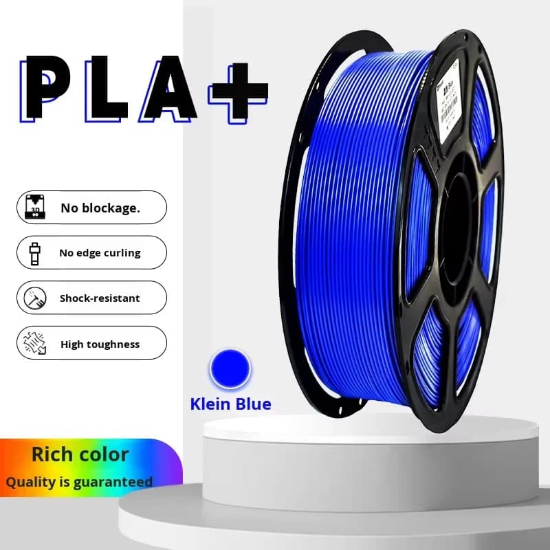 PLA+ 3D Printer Filament 1.75mm 1kg Single Color 3D Filament Blue Pla- Filament