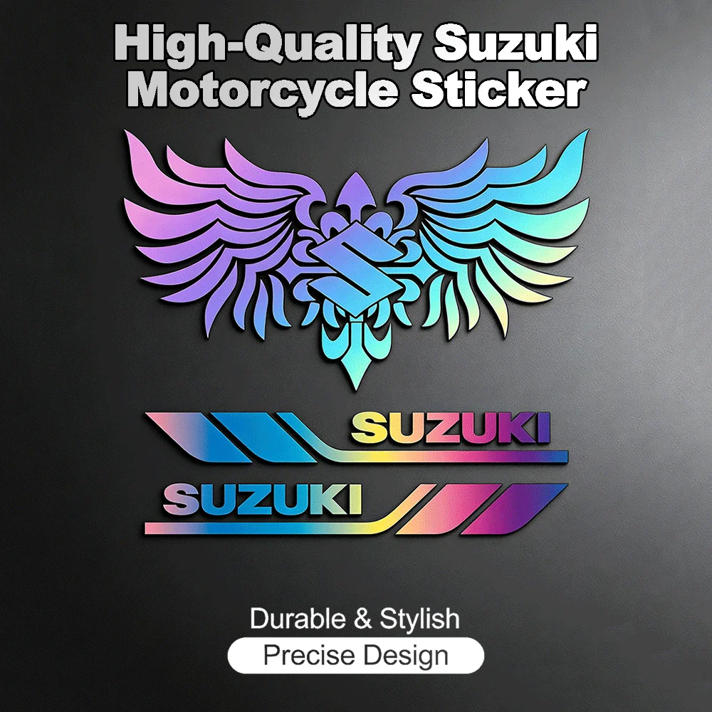 Motorcycle Modification Reflective Stickers, for Scooter Front Windshield Helmet Shock Absorber, Waterproof Vinyl Decor Decals