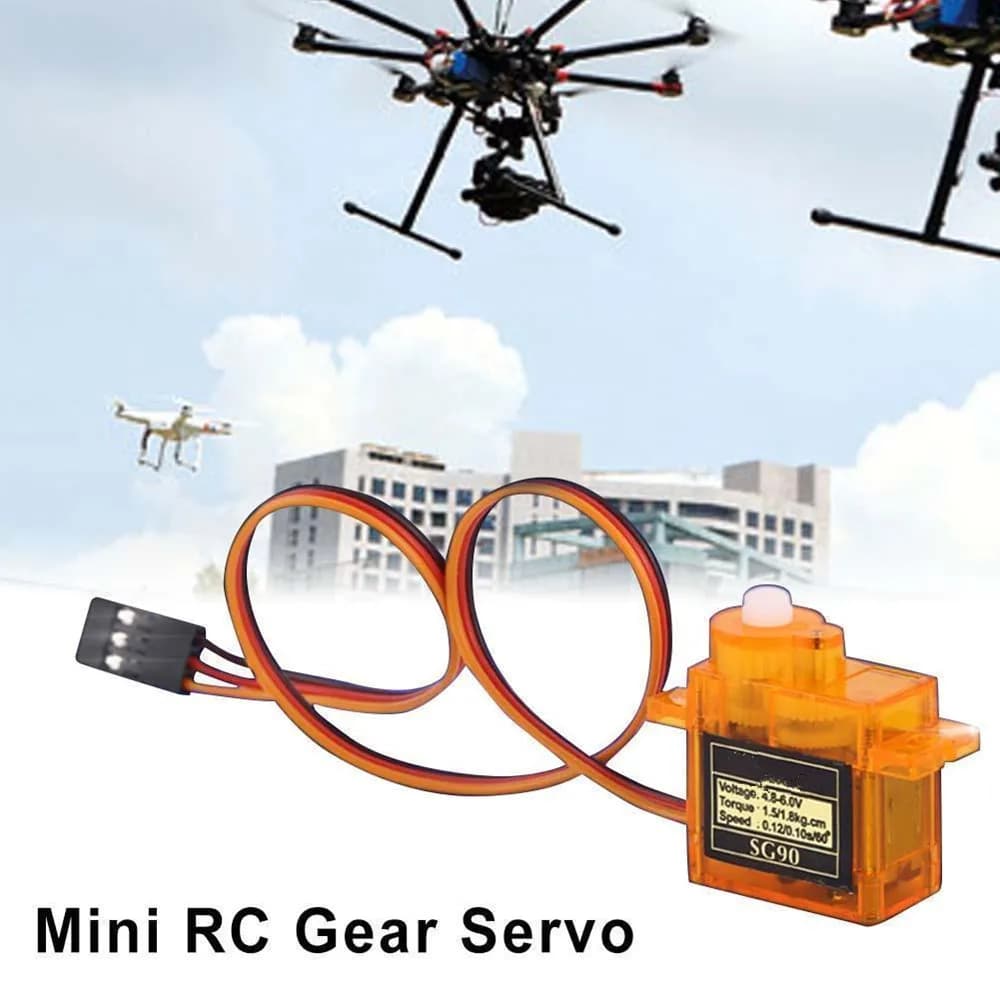 SG90 aggiornato Micro servomotore digitale Metal Gear analogico RC servomotore per Mini auto aereo elicottero Arduino Robot