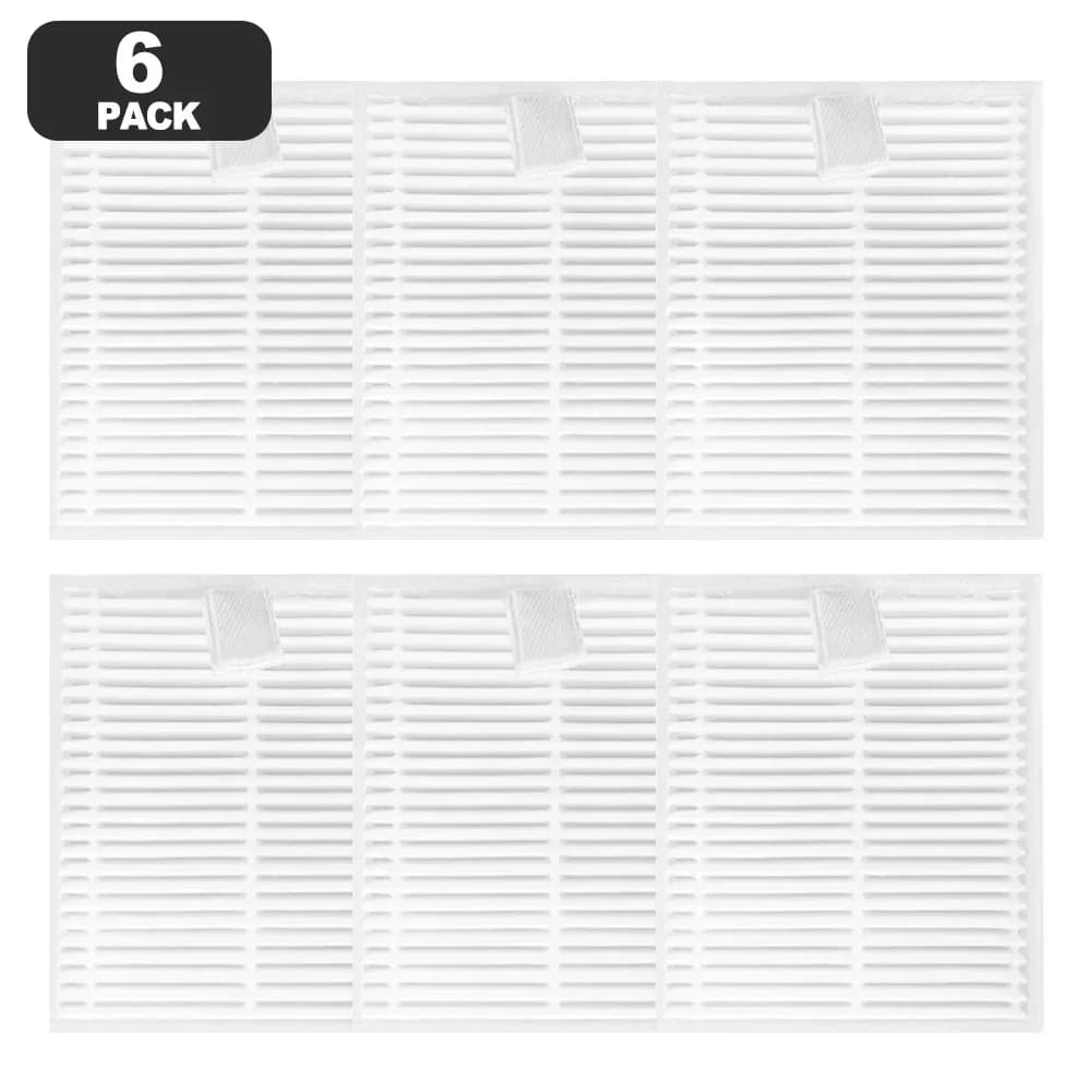 6PCS Scatola della Polvere Elemento Filtrante di Ricambio Filtro HEPA Compatibile Conga M50/M50 PER X-Treme Parti per Vaccum Cleaner