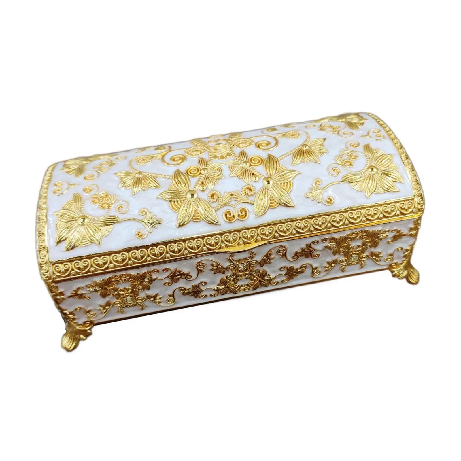 Jewelry Organizer Box Vintage Design Birthday Gift Trinket Holder Box for Rings Stud Earrings Bracelets Necklaces Brooches