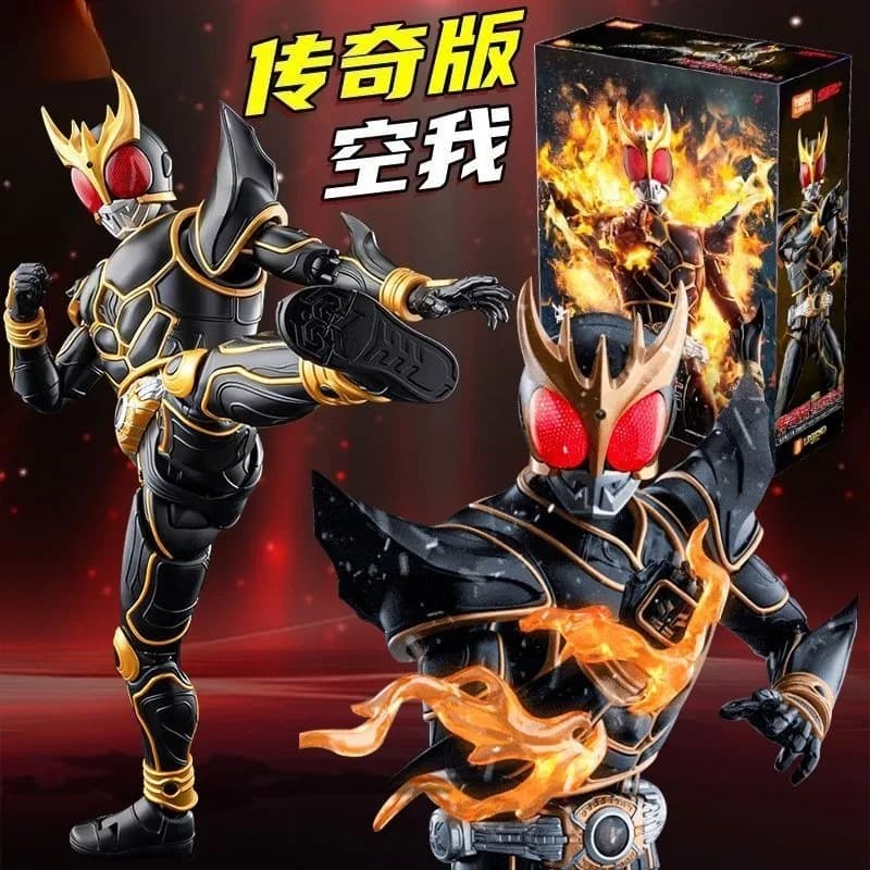 Bloks Masked Rider Action Figure e kit modello moto - Kuuga & Shin Kamen Rider Classic Collection Edition, regalo da collezione