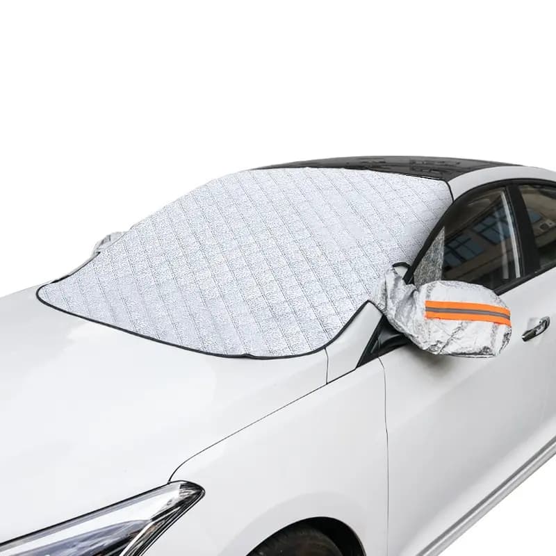 Scudo da neve magnetico per auto prevenzione del gelo prevenzione del gelo parabrezza anteriore parasole scudo da neve addensato cappotto per auto 1 pz
