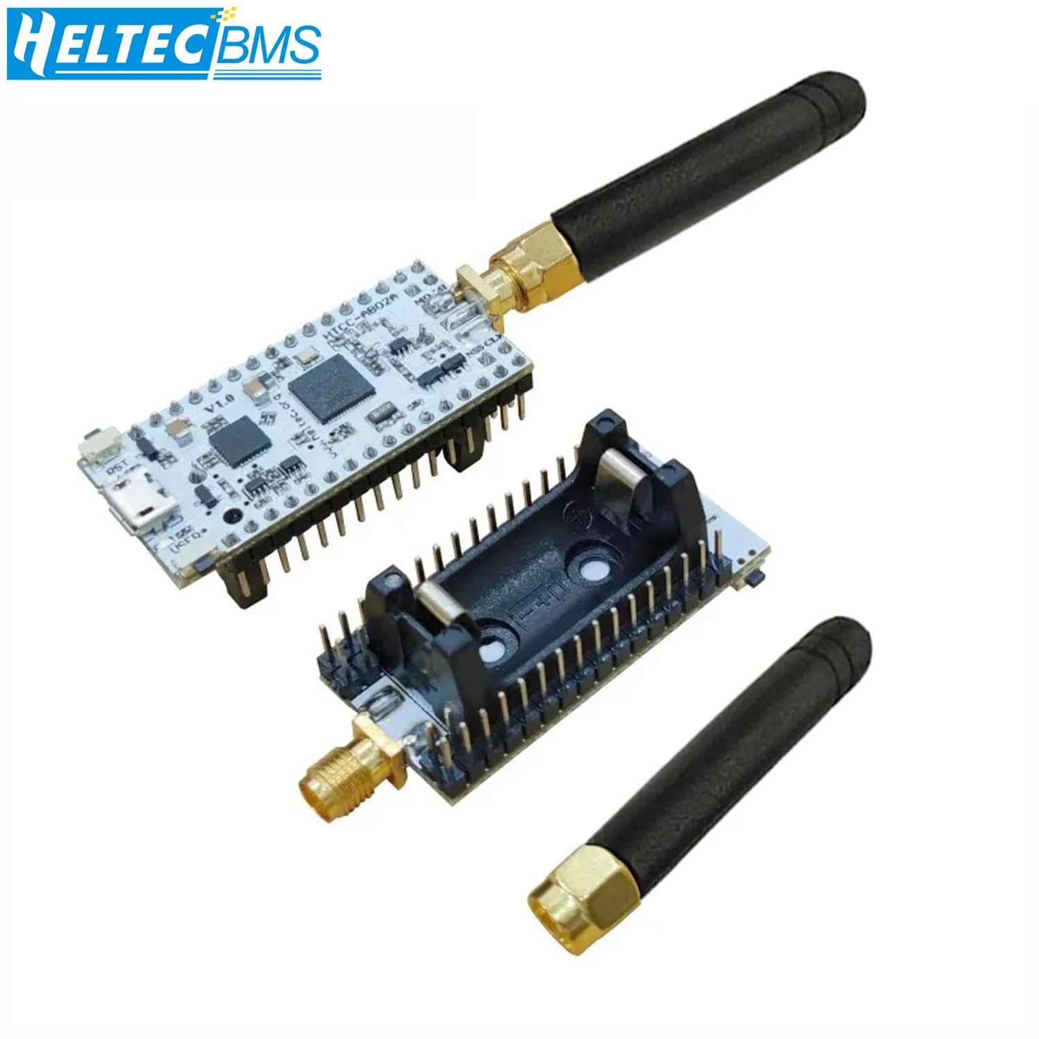 Heltec IOT CubeCell Lora Node ASR6502 Applications node LoRaWAN for arduino with antenna Battery housing 1/2AA 868 915MHZ