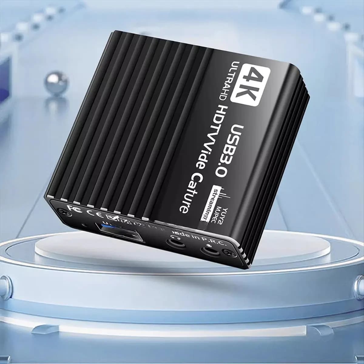 Scatola di registrazione Scheda di acquisizione video HD 4K 1080p 60FPS Fotocamera HDTV compatibile USB 3.0PC Registratore per streaming live