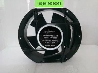 Nuova ventola di raffreddamento a flusso assiale Hubble HABOR FP-108EX-S1-B-S 0.29A 35W 17251