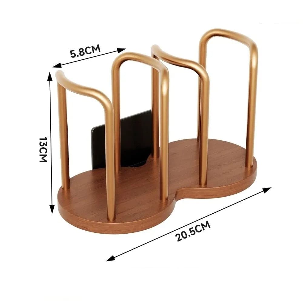New Magnetic Cup Storage Holder Movable Space Saving Mug Display Stand Universal Paper Cup Shelf Home Organizer