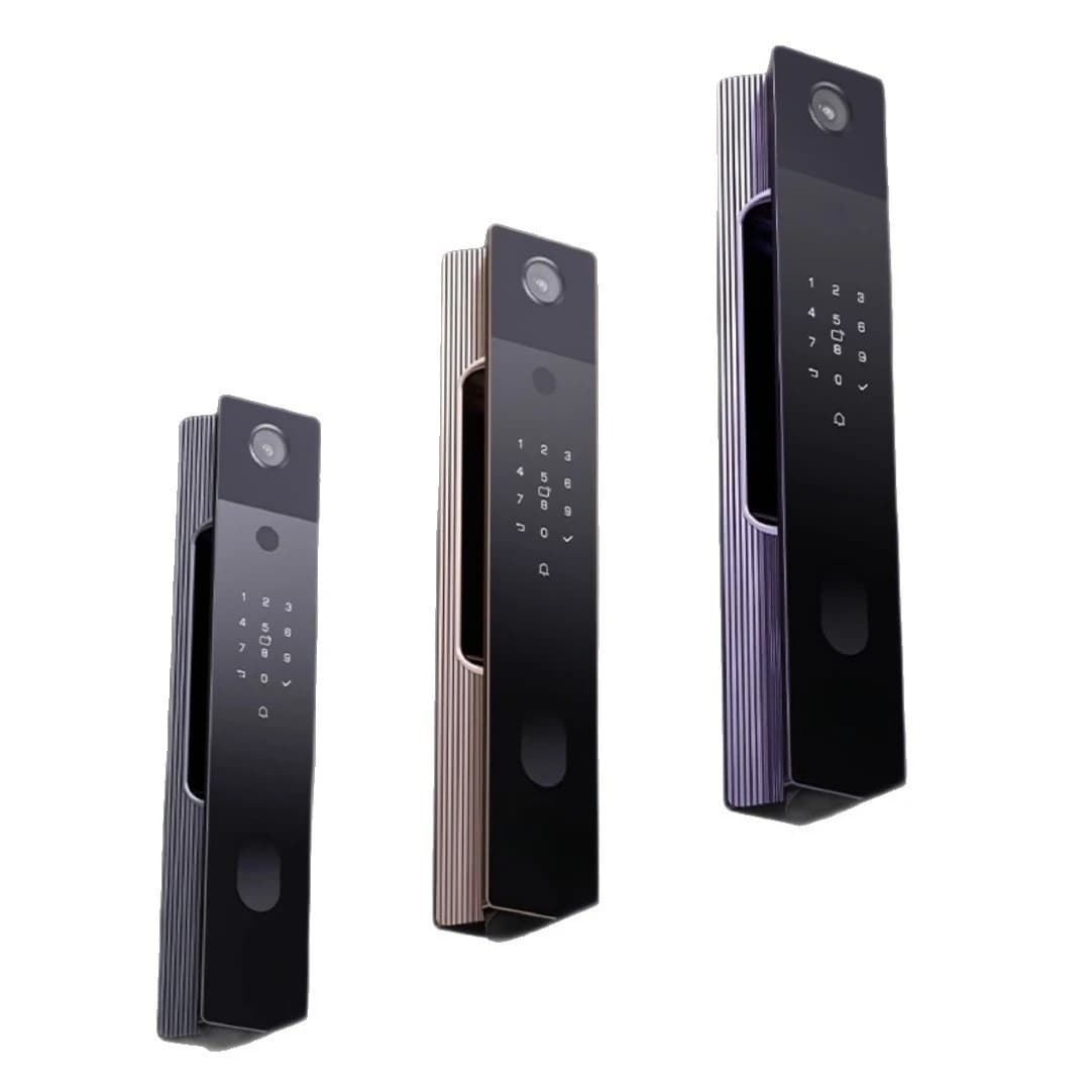 Smart ai palm vein & facial recognition video doorbell lock