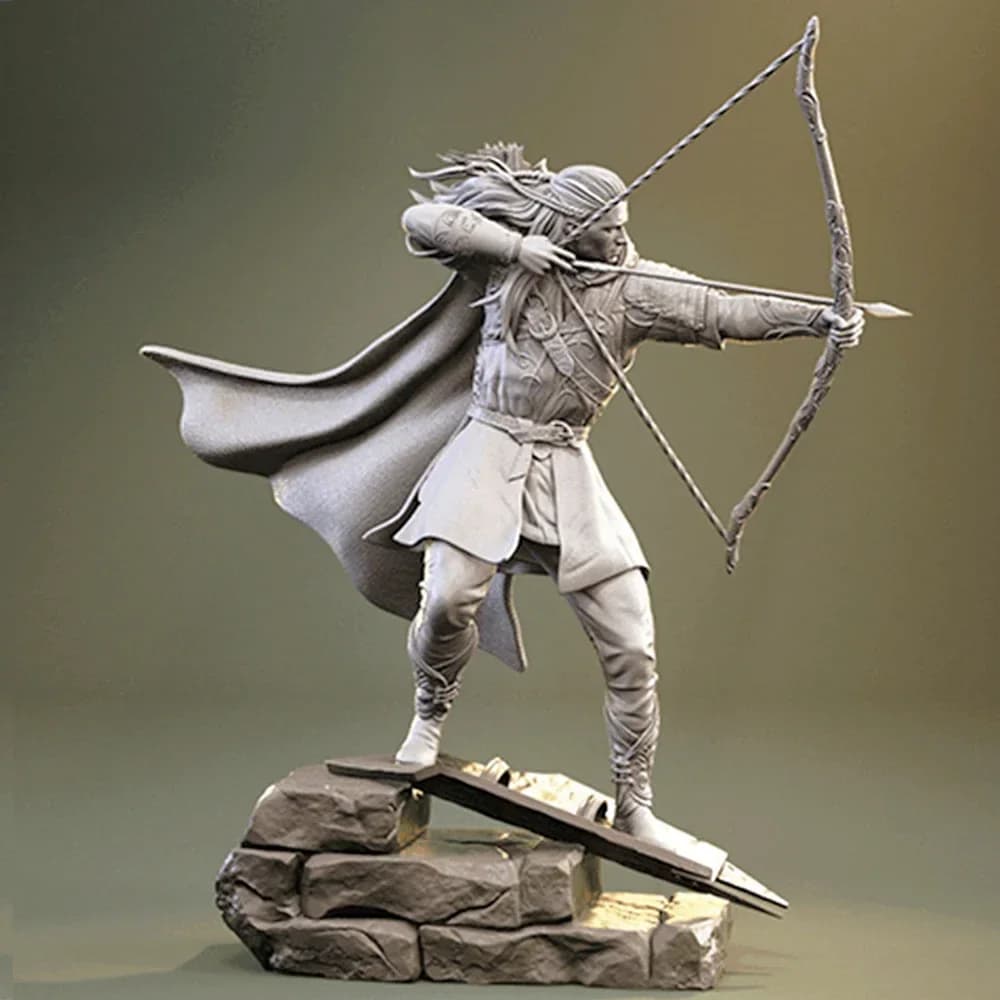 Legolas 135mm Figura in resina Kit modello Modelli in scala 1/16 Kit non verniciato Giocattoli fai da te Hobby Modello in plastica A252