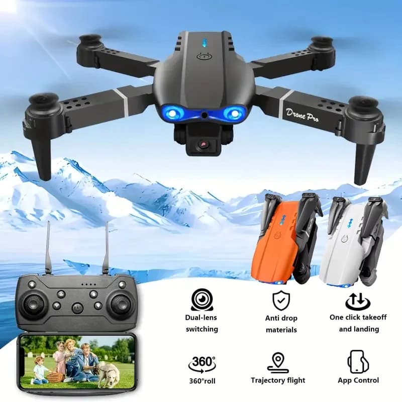 Mini Drone 99Pro con Doppia Fotocamera WIFI FPV, Quadricottero con Evitamento Ostacoli, Drone per Fotografia Aerea, Bestseller per Bambini