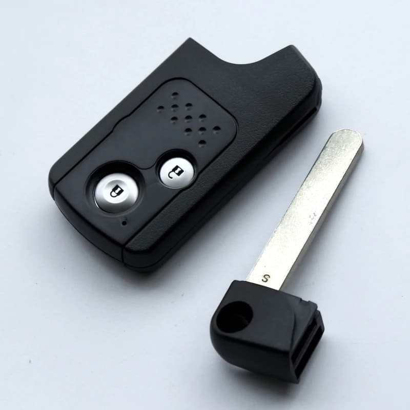 2 pulsanti Fob Chiave Dell'automobile Borsette Chiave Della Copertura Dell'alloggiamento Per Honda Civic Accord CR-V Odyssey Auto Smart Chiave di Controllo Remoto Borsette