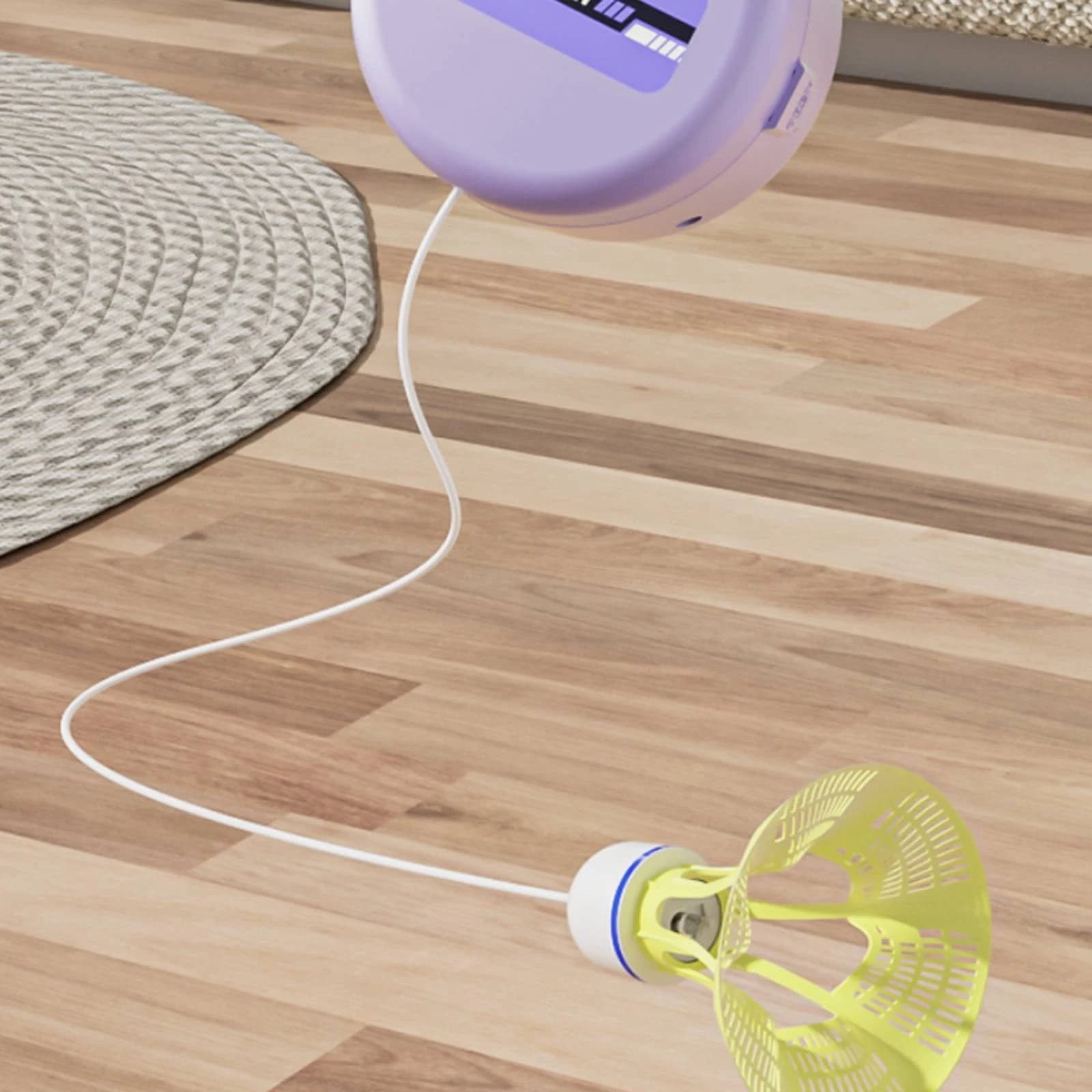 Wireless Control Badminton Practice Device Solo Practice Hanging Badminton Practice Device Sports Gear Indoor Adhesive Hooks