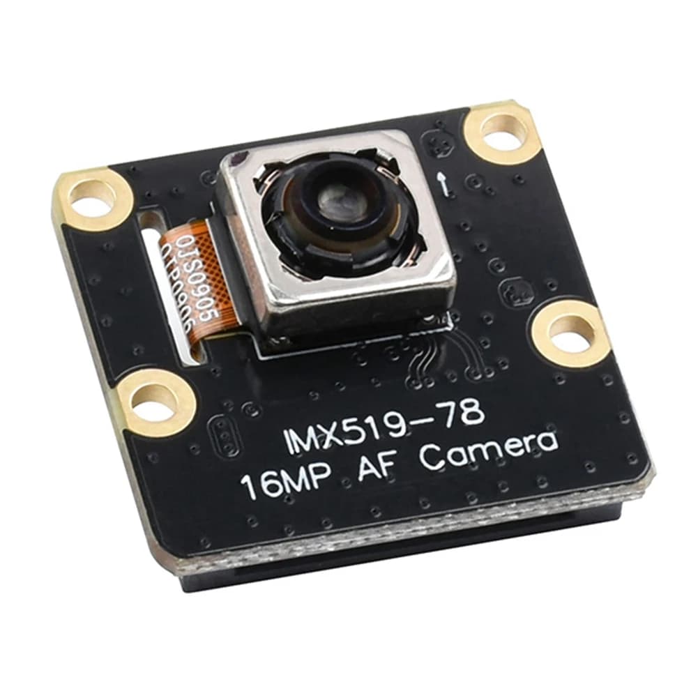 A19Q-IMX519-78 16MP AF Camera Auto Focus 4656X3496 High-Resolution Industrial Grade Camera For Raspberry Pi 4B 3B+ 3B Zero