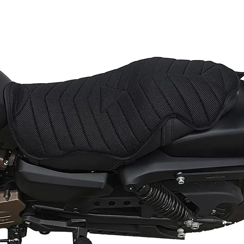 1pcs Motorcycle Seat Cushion Sunscreen Motorcycle Air Seat Pad Waterproof Breathable Double Seat Cushion For Riding Accessories