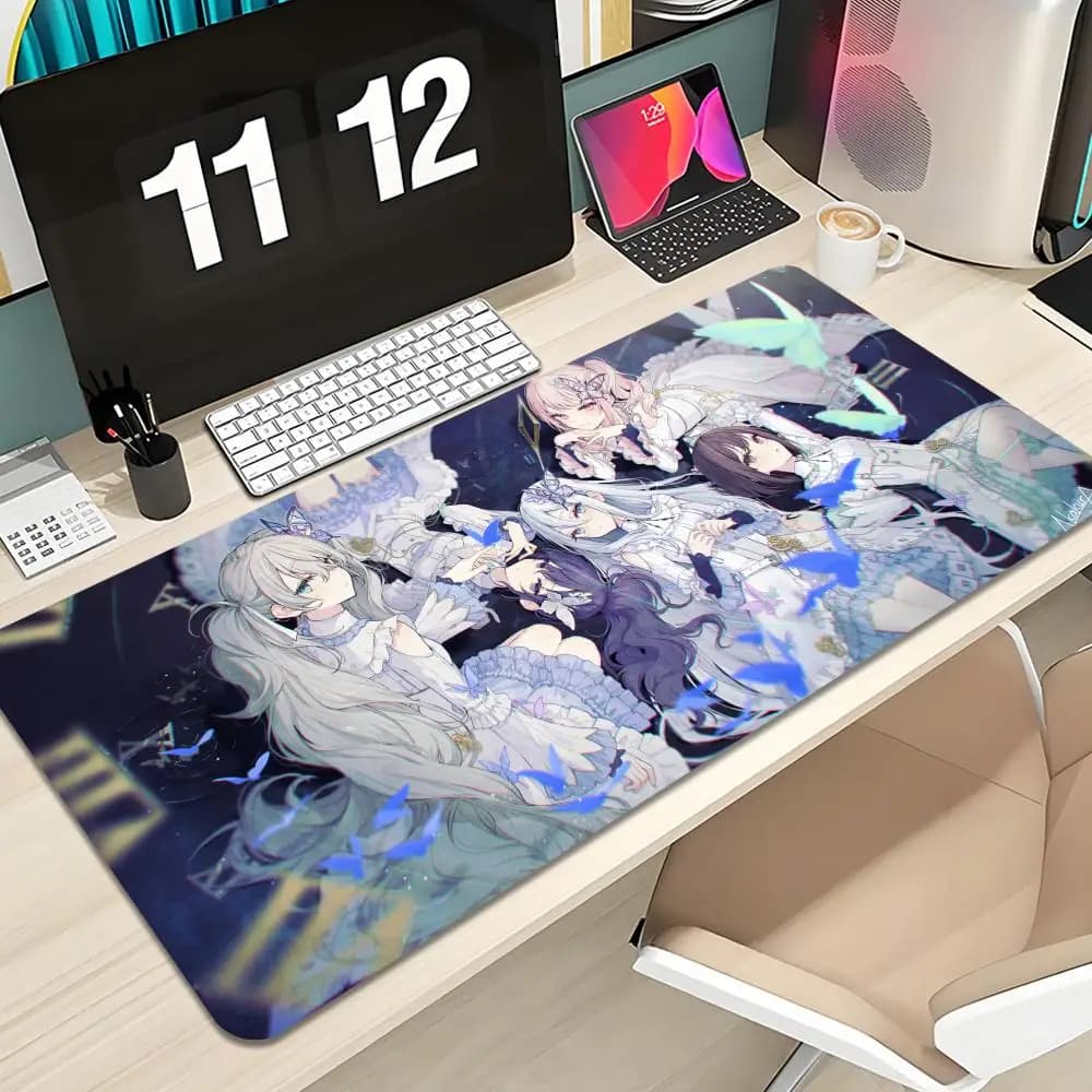Shiraishi An Shinonome Akito Project Sekai Mouse Pad tastiera Mousepad lauge 1200 x600 mm tappetino da scrivania PC Gamer Home Table pad