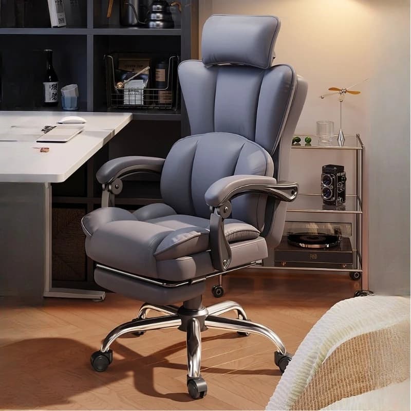 Sedie da gaming con protezione lombare, ergonomiche, mobili e confortevoli, sedie da ufficio per computer, sedie per postazioni sedute prolungate, poltrone, mobili per officina