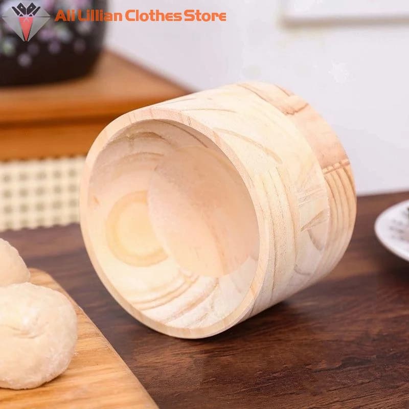 Pressa manuale per pasta in legno, pressa per gnocchi, strumento per pressa, stampo in legno e palla, strumento per arrotolare la torta a mano, creatore rapido per involucro di gnocchi