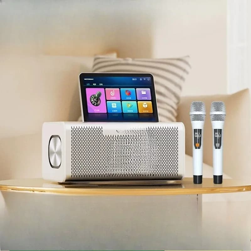 Set audio per karaoke familiare, macchina all-in-one per ordinare i brani, set completo per cantare, karaoke domestico