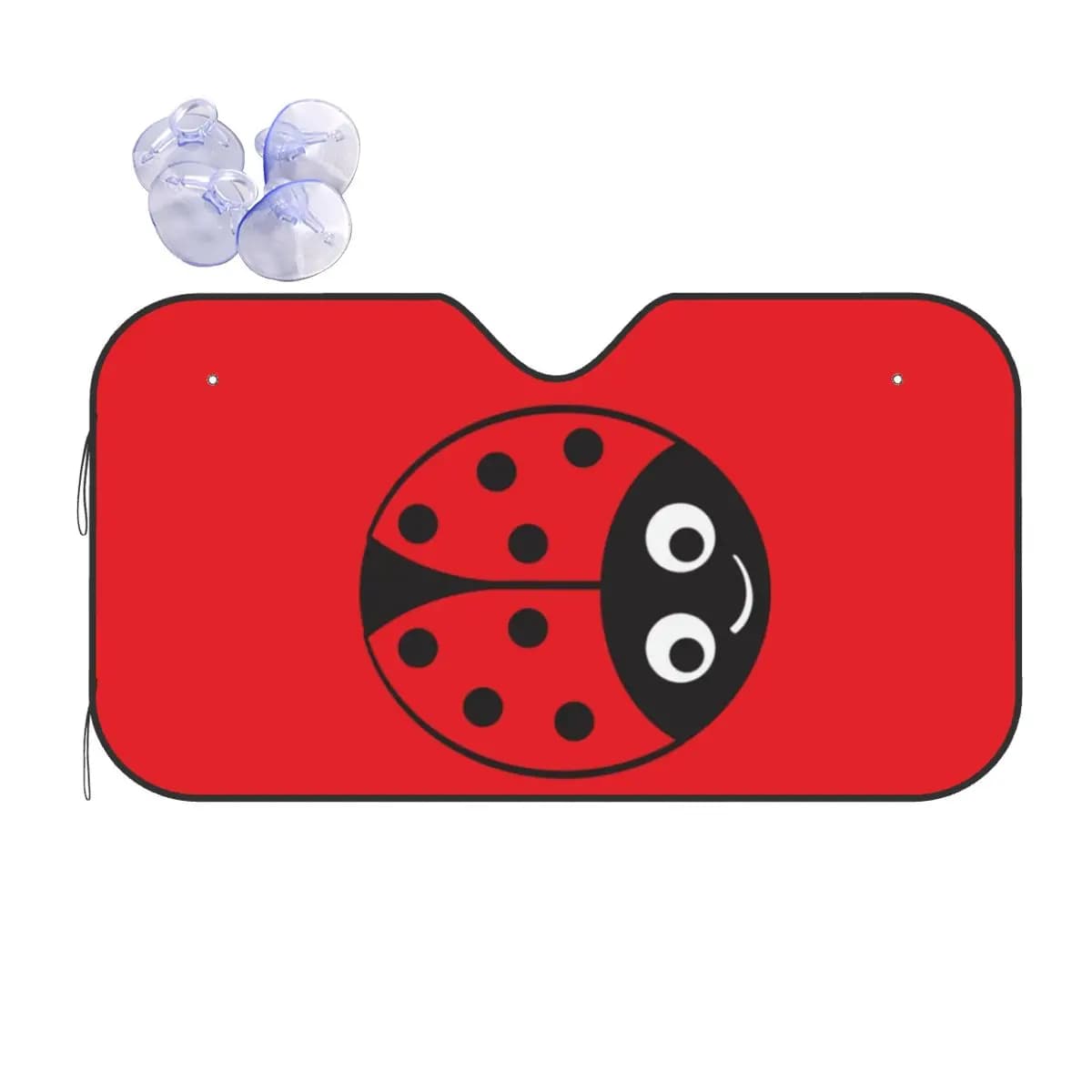 Coccinella Ragazza Parasole Parabrezza Auto Parabrezza Anteriore Finestra Parasole Accessori Coperture