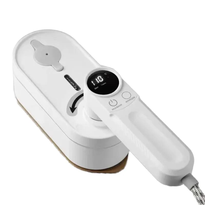 Strumento magico da stiro per piccoli vestiti per uso domestico portatile Piroscafo elettrico pieghevole transfrontaliero Display digitale portatile