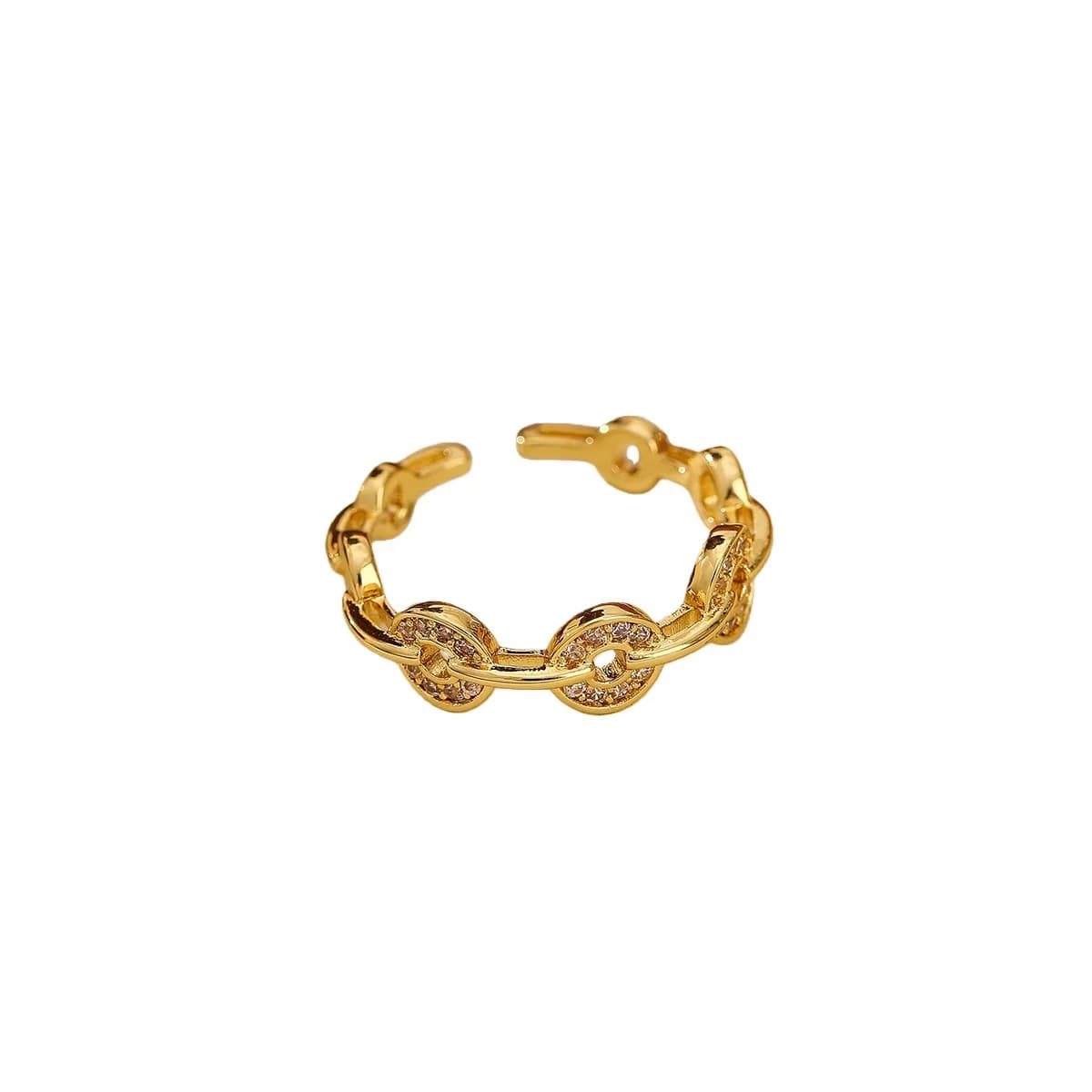 Anello con moneta in bronzo - Anello aperto in stile cinese - Anello di lusso leggero per indice - Accessorio gioiello