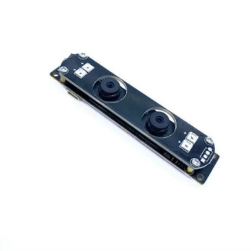 USB interface binocular facial recognition video doorbell 2592x1944 resolution, wide dynamic range, drive-free monitoring