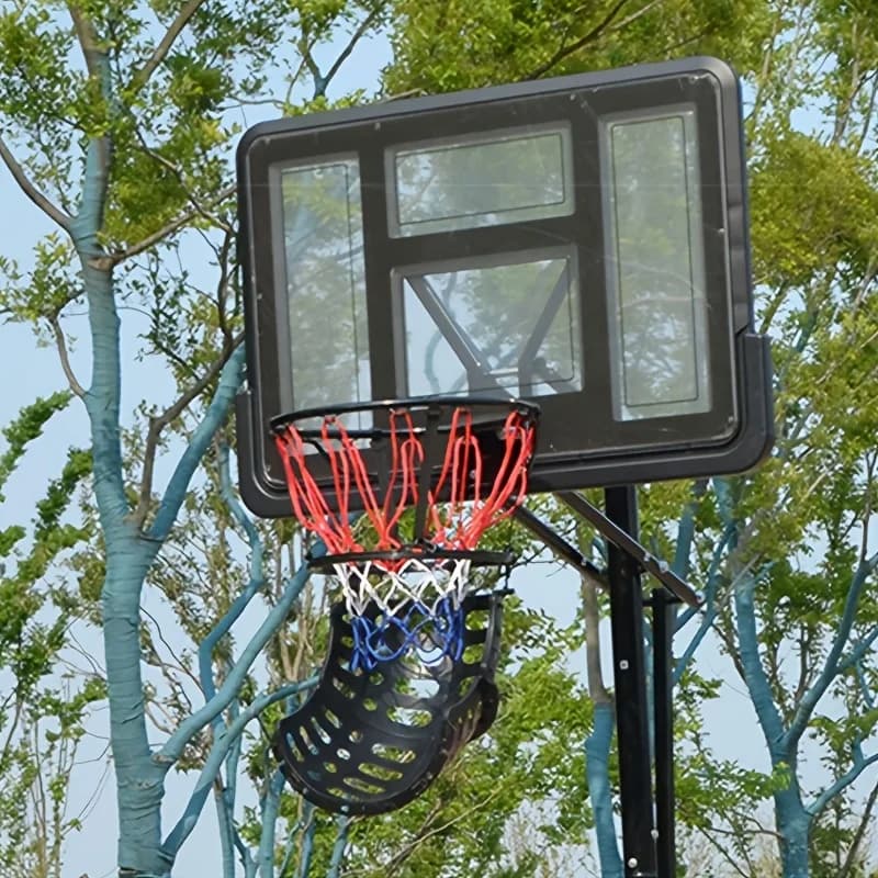 1 canestro da basket professionale semplice per il ritorno della palla da tiro, tipo universale per interni ed esterni