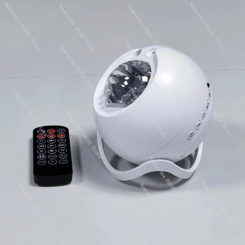 Lampada Proiettore Cielo Stellato con Altoparlante Bluetooth, Luce Aurora Boreale, Luce Notturna con Effetto Onde d'Acqua, Lampada Creativa Regalo per Camera da Letto