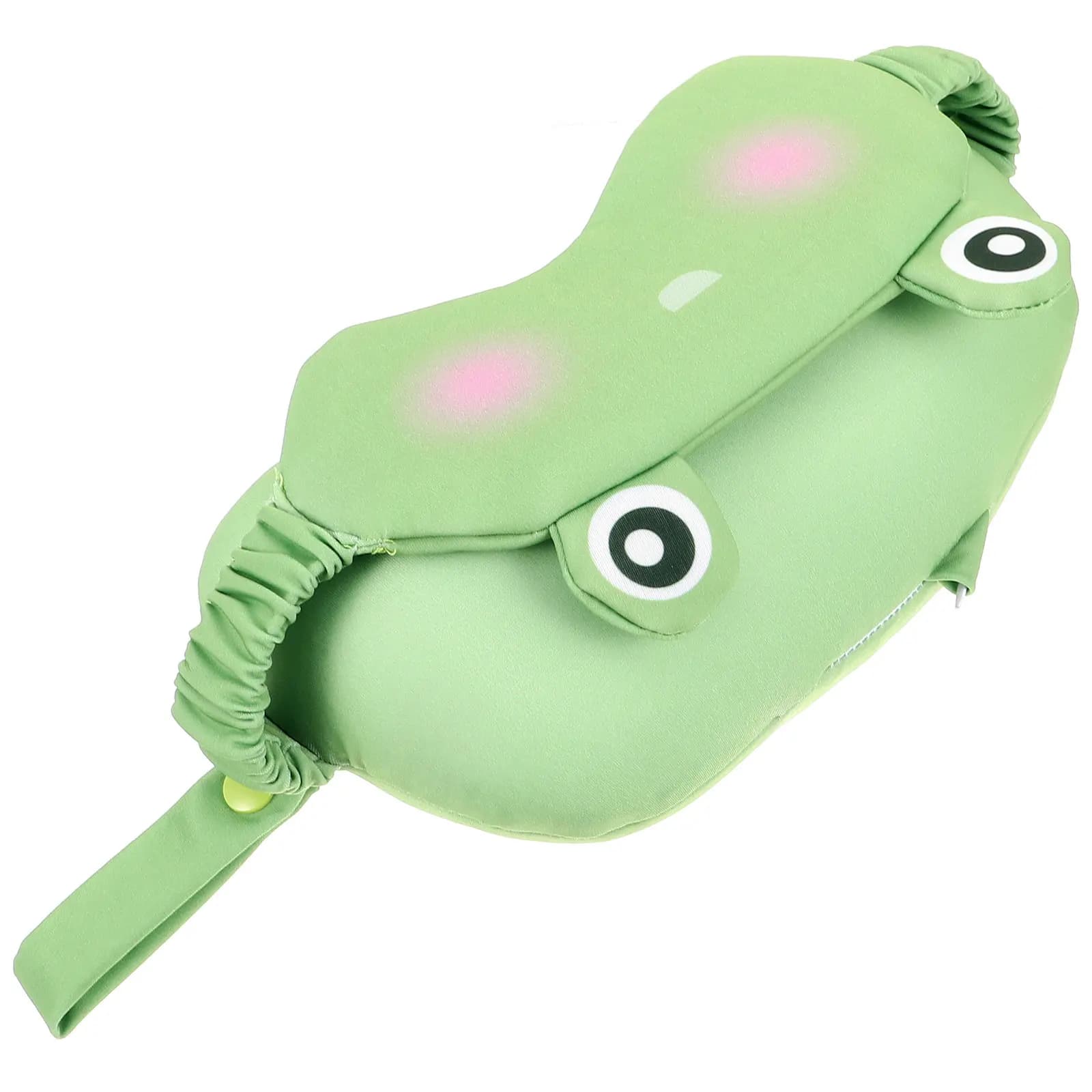 Cuscino da Viaggio per Animali Domestici con Maschera per Occhi 2-in-1, Supporto per il Sonno, Copriocchi e Cuscino per Aereo, Auto, Treno