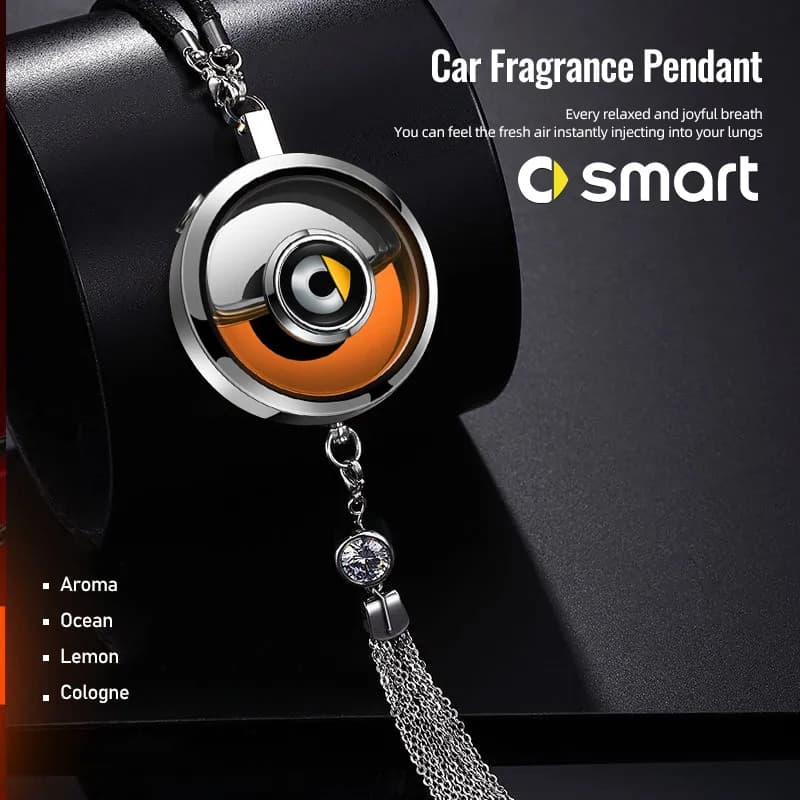 Car Deodorant Perfume Fragrance Diffuser Pendant For Smart Fortwo 451 450 EQ Forfour Roadster Forjeremy Crossblade Forvision