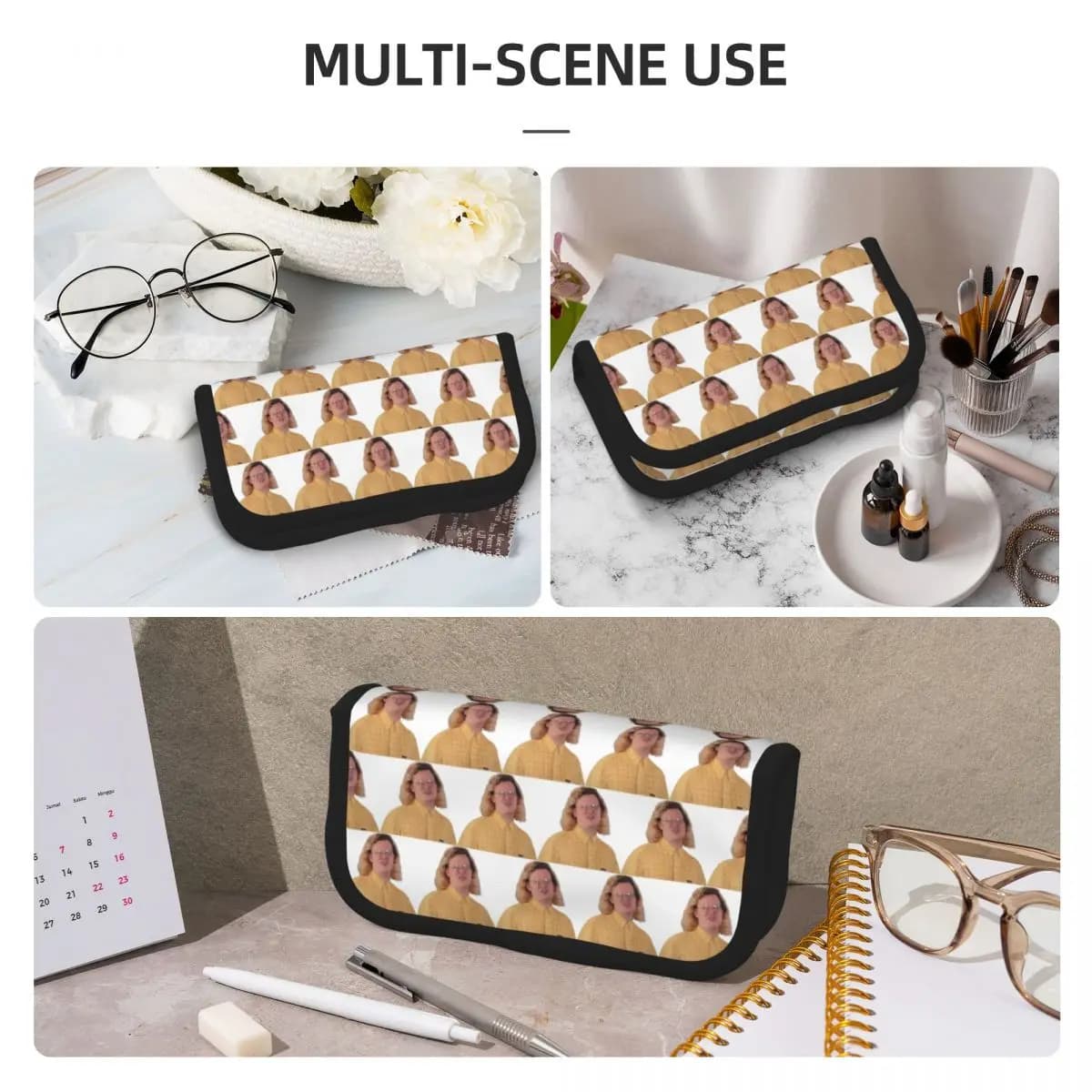 Love On The Spectrum James Scoff Pencil Case for Students Gifts Pen Box Pencil Bag Stationery Supplies Pen Holder Bag