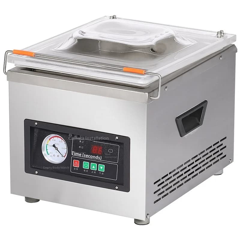 DZ260A Desktop Vacuum Packaging Machine Dry Wet Dual-use for Home Use Dried Fruit Tea